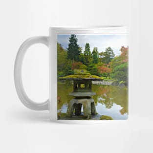 Koi Pond and Pagoda Mug